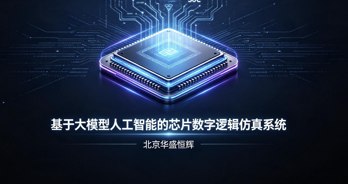 基于大模型人工智能AI的芯片数字逻辑仿真系统软件平台