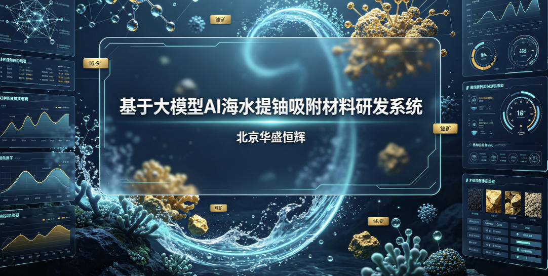 基于大模型人工智能AI的海水提铀吸附材料研发系统平台软件