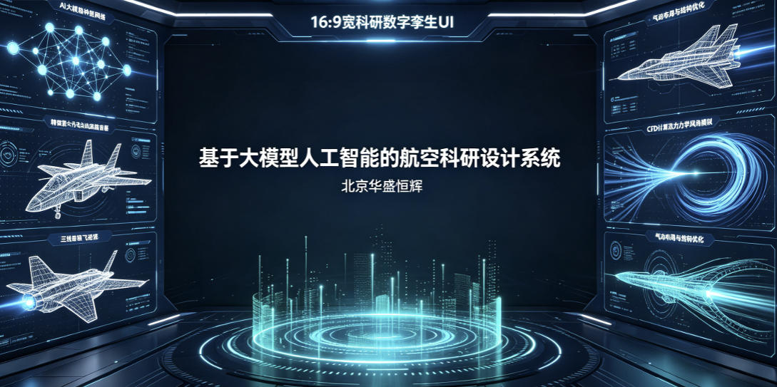 基于大模型人工智能的航空科研设计系统平台软件