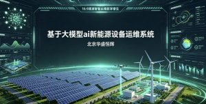 基于大模型人工智能新能源设备运维系统平台软件