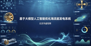 基于大模型人工智能优化海流能发电系统平台软件