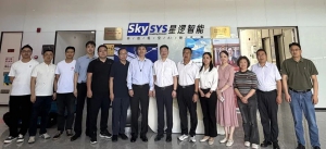 九三学社四川省委会副主委、自贡市副市长陈张铭一行调研星逻智能