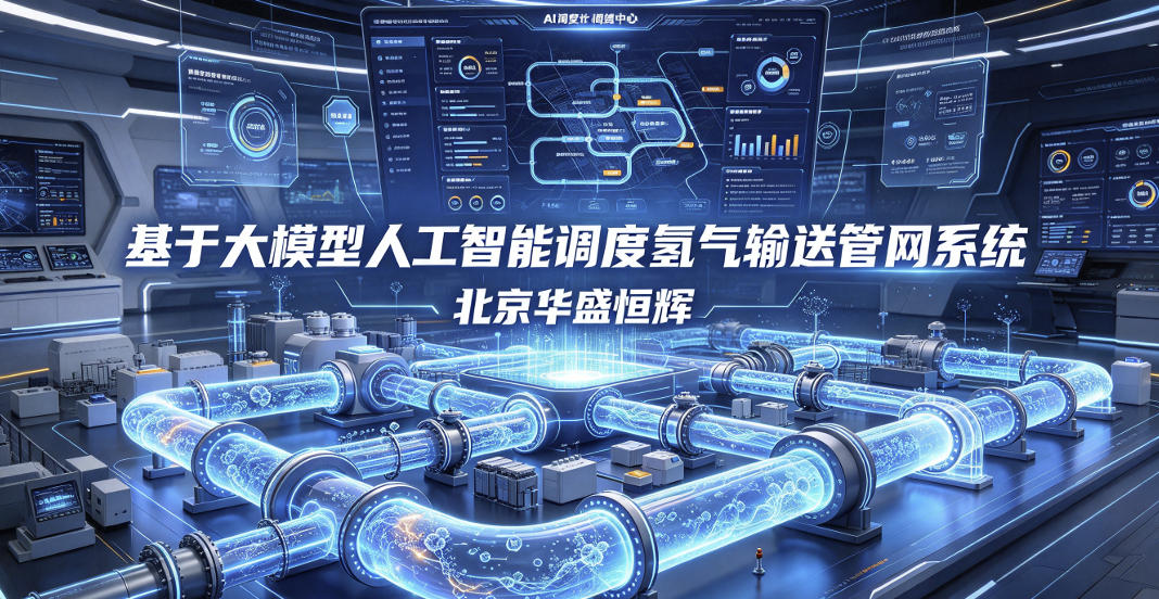 基于大模型人工智能调度氢气输送管网系统平台软件