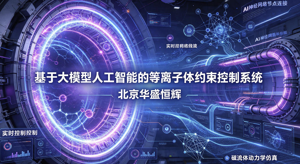 基于大模型人工智能的等离子体约束控制系统平台软件